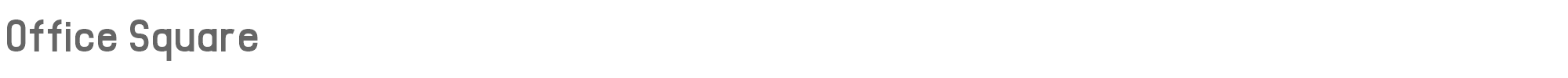 Office Square Office Square df.otf font preview